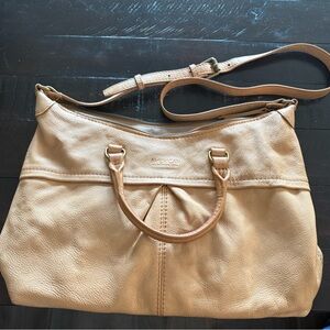 American Leather Co Tan Leather Satchel Bag